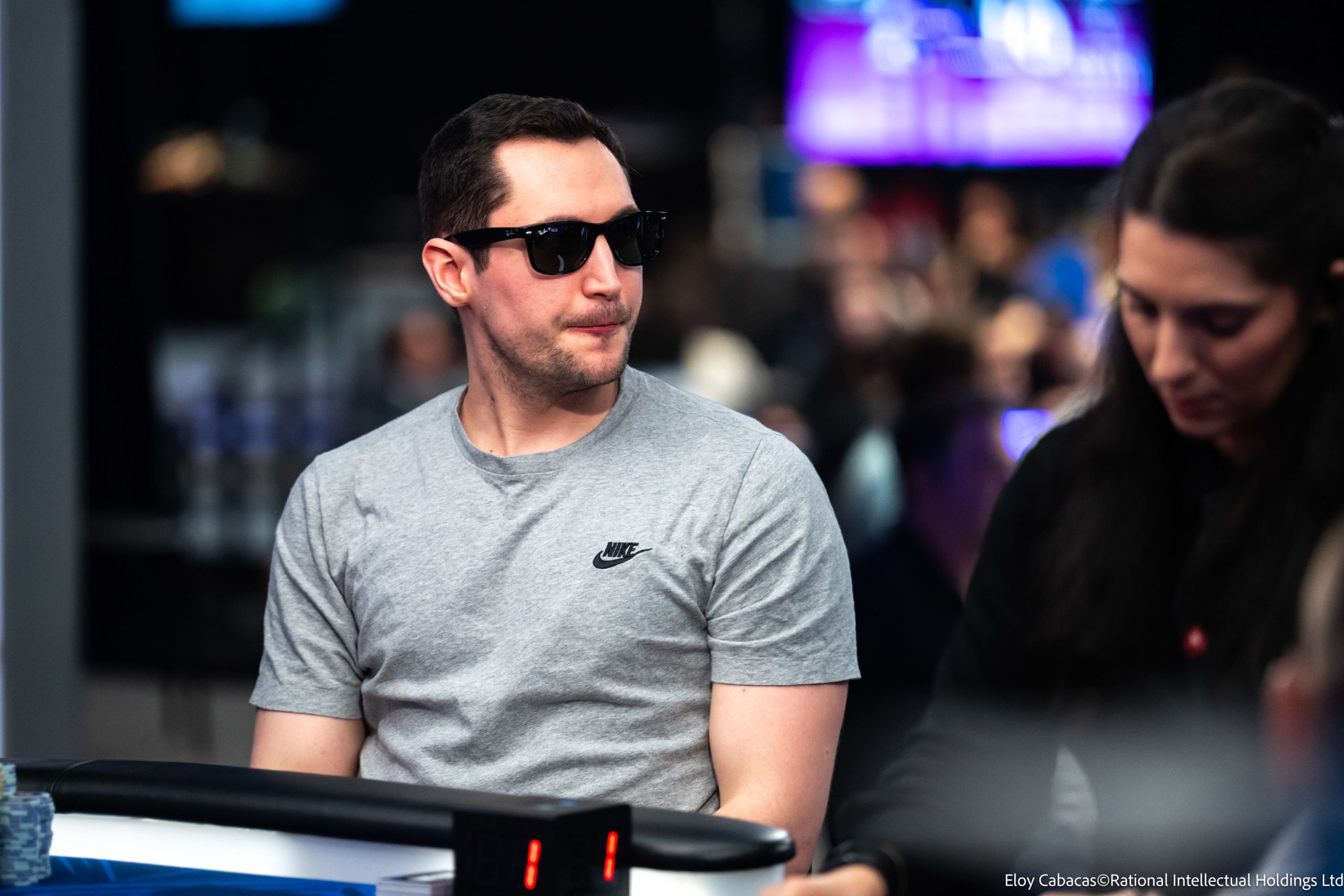 Bernhard Binder jugando en el Evento Principal del EPT Montecarlo 2026.